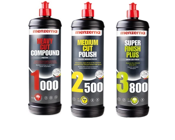 MENZERNA SET 1LT 1000--2500-3800 KALIN PASTA HARE CİLA SET 1KG ürün görseli