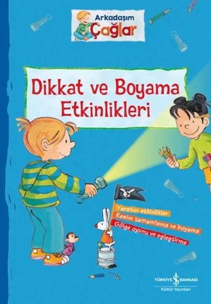 Dikkat ve Boyama Etkinlikleri - Arkadaşım Çağlar ürün görseli 1