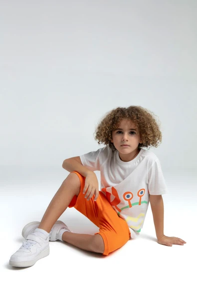 Roly Poly Crab Erkek Çocuk Regular Kalıp Kısa Kol Bermuda Şortlu Pijama Takım - 6