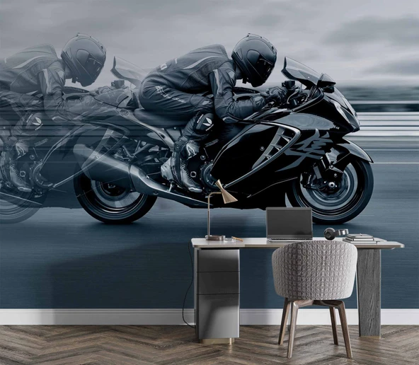Hayabusa Motorsiklet Duvar Kağıdı - Resim 4