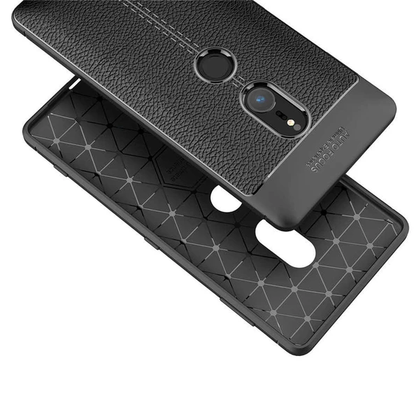 Zore Sony ile uyumlu Xperia XZ2 Kılıf Niss Silikon Kapak - 6