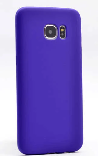 Zore Galaxy ile uyumlu S7 Edge Kılıf Premier Silikon Kapak - 10