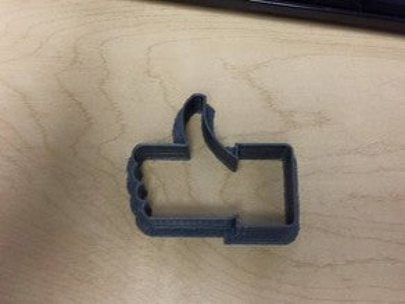 Facebook Beğeni Emojisi  Kurabiye Kek Kalıbı Kalıp Eğlence Blogge - 12