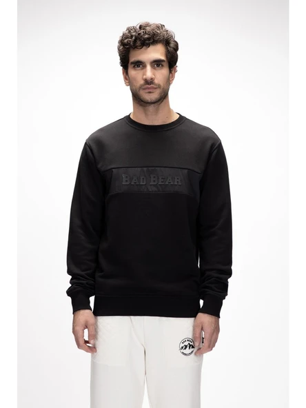 Badbear Sailor Si̇yah Crewneck Erkek Sweatshirt ürün görseli 1