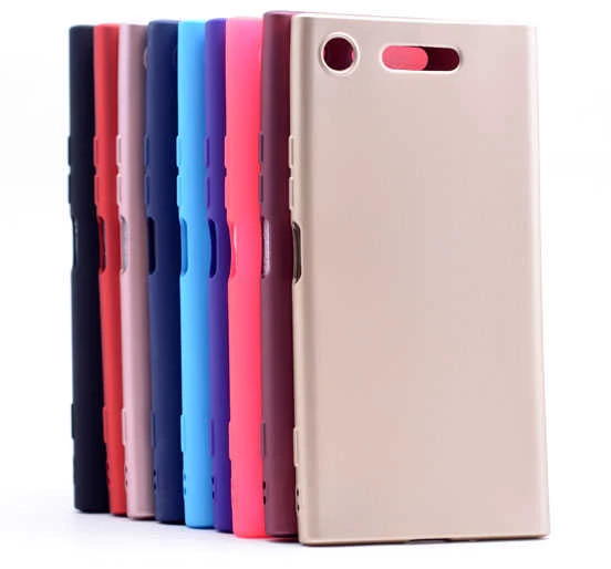 Zore Sony ile uyumlu Xperia XZ1 Kılıf Premier Silikon Kapak - 2