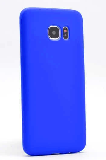 Zore Galaxy ile uyumlu S7 Edge Kılıf Premier Silikon Kapak - 12