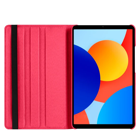 Zore Xiaomi ile uyumlu Redmi Pad SE 8.7 Dönebilen Standlı Kılıf - Resim 12