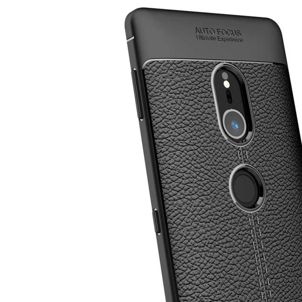 Zore Sony ile uyumlu Xperia XZ2 Kılıf Niss Silikon Kapak - 4