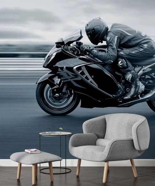 Hayabusa Motorsiklet Duvar Kağıdı - Resim 6