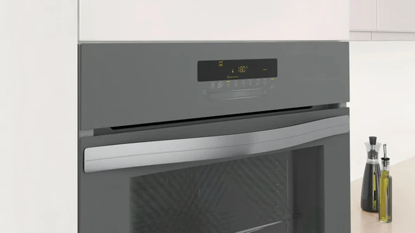 Profilo FRMA356G 66 Lt 12 Programlı Platin Gri Ankastre Fırın - Resim 2