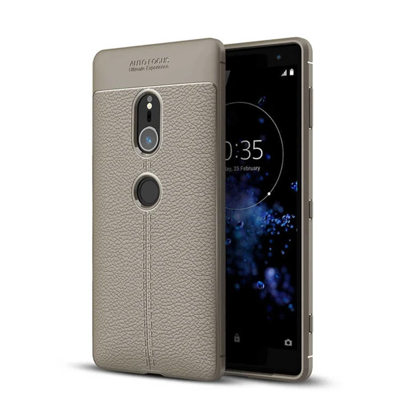 Zore Sony ile uyumlu Xperia XZ2 Kılıf Niss Silikon Kapak - 11