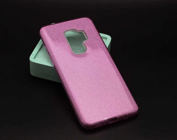 Zore Galaxy ile uyumlu S9 Plus Kılıf Shining Silikon - 8