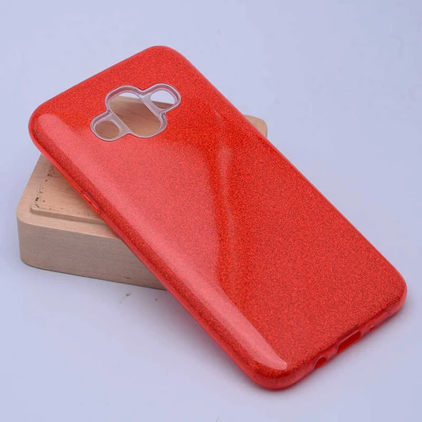 Zore Galaxy ile uyumlu J7 Duo Kılıf Shining Silikon - 7