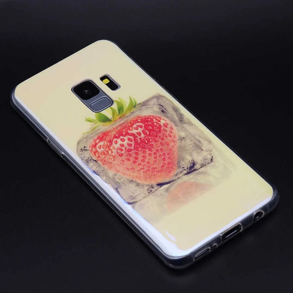 Zore Galaxy ile uyumlu A8 2018 Kılıf Fani Silikon - Resim 5