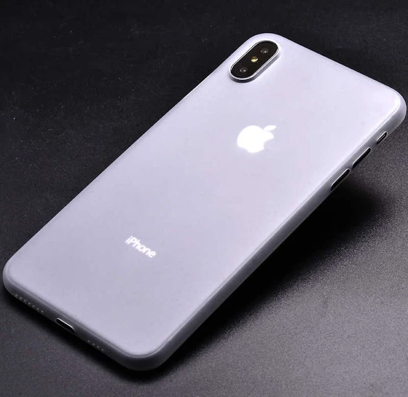 Zore Apple ile uyumlu iPhone XS Max 6.5 Kılıf 1.Kalite PP Silikon - 9