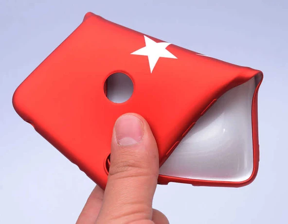 Zore Xiaomi ile uyumlu Mi 8 Kılıf Bayrak Silikon - 4