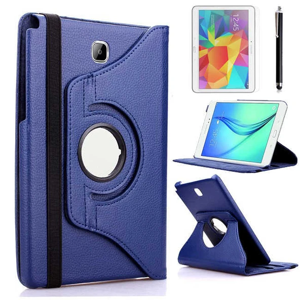 Zore Galaxy ile uyumlu Tab A 10.1 2016 P580 Dönebilen Standlı Kılıf - Resim 7