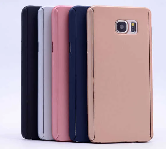 Zore Galaxy ile uyumlu S6 Edge Kılıf 360 3 Parçalı Rubber Kapak - 3