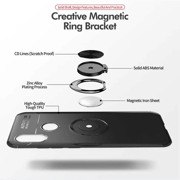 Zore Xiaomi ile uyumlu Mi 8 SE Kılıf Ravel Silikon Kapak - 6