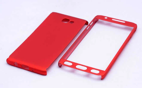 Zore Galaxy ile uyumlu J5 Prime Kılıf 360 3 Parçalı Rubber Kapak - 5