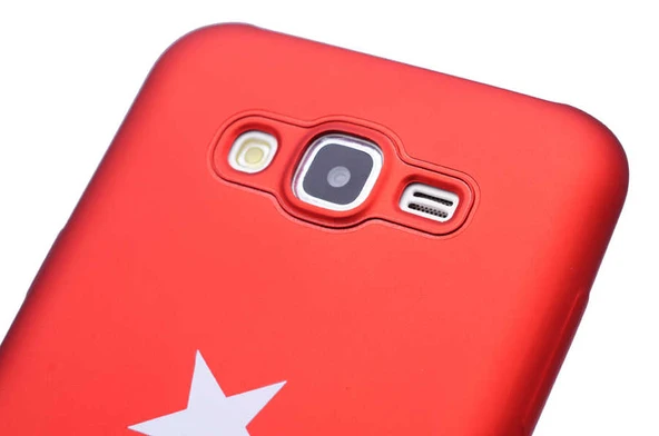 Zore Galaxy ile uyumlu S3 Kılıf Bayrak Silikon - 4