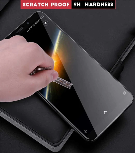 Zore Xiaomi ile uyumlu Mi 6X Kenarları Kırılmaya Dayanıklı Cam Ekran Koruyucu - 3