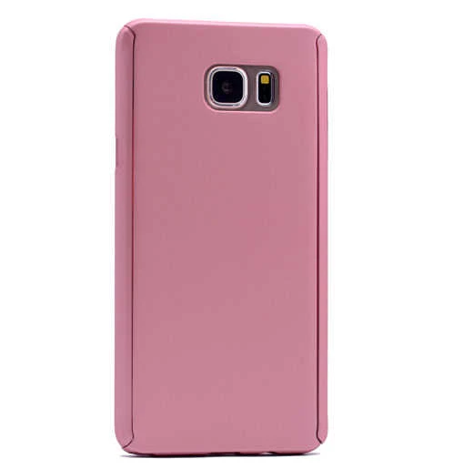 Zore Galaxy ile uyumlu S6 Edge Kılıf 360 3 Parçalı Rubber Kapak - 9