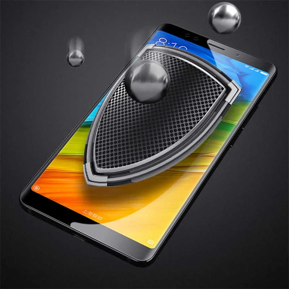 Zore Xiaomi ile uyumlu Mi 6X Kenarları Kırılmaya Dayanıklı Cam Ekran Koruyucu - 6