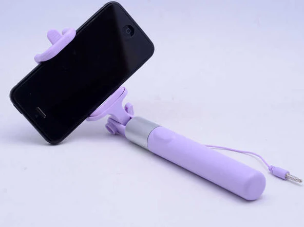 Zore Monopad Selfie Çubuğu Kablolu - Resim 11