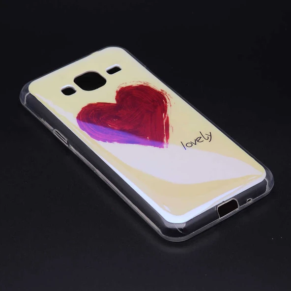 Zore Galaxy ile uyumlu J7 2016 Kılıf Fani Silikon - 4