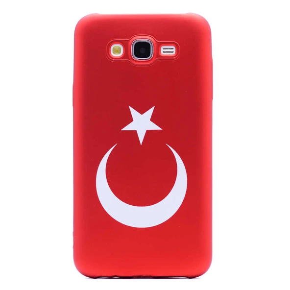 Zore Galaxy ile uyumlu S3 Kılıf Bayrak Silikon