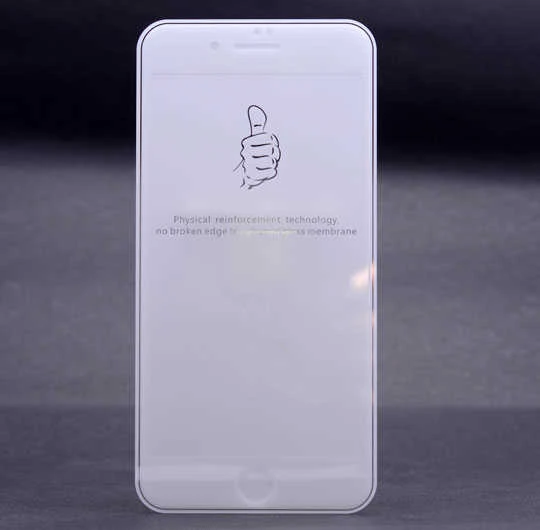 Zore Apple ile uyumlu iPhone 8 Plus Kenarları Kırılmaya Dayanıklı Cam Ekran Koruyucu - 3