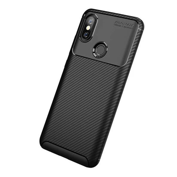Zore Xiaomi ile uyumlu Mi 8 Kılıf Negro Silikon Kapak - Resim 3