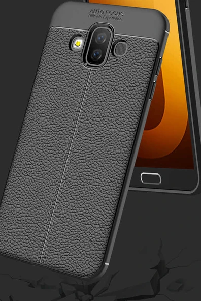 Zore Galaxy ile uyumlu J7 Duo Kılıf Niss Silikon Kapak - Resim 6