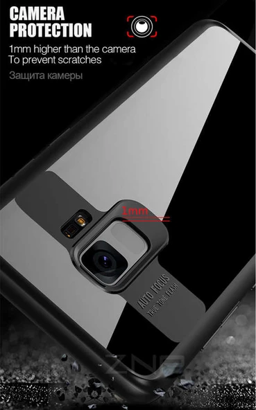 Zore Galaxy ile uyumlu A6 Plus 2018 Kılıf Buttom Kapak - 7