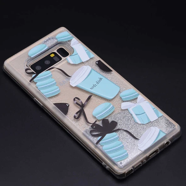 Zore Galaxy ile uyumlu Note 8 Kılıf Marshmelo Silikon - 5