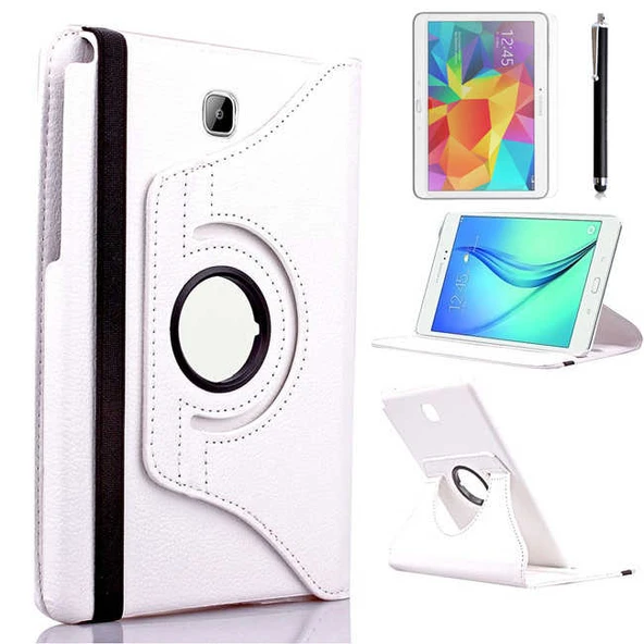 Zore Galaxy ile uyumlu Tab A 10.1 2016 P580 Dönebilen Standlı Kılıf - Resim 3
