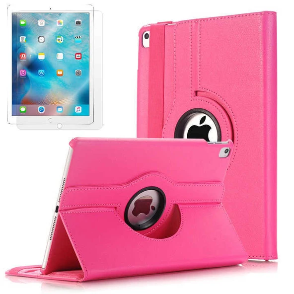 Zore Apple ile uyumlu iPad 9.7 2017 (5.Nesil) Dönebilen Standlı Kılıf - Resim 8