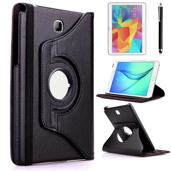 Zore Galaxy ile uyumlu Tab A T580 10.1 Dönebilen Standlı Kılıf - 2