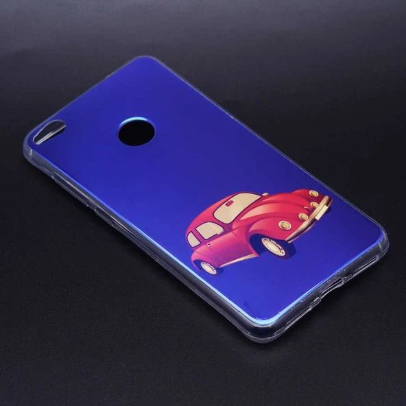 Zore Huawei ile uyumlu P9 Lite 2017 Kılıf Fani Silikon - Resim 7