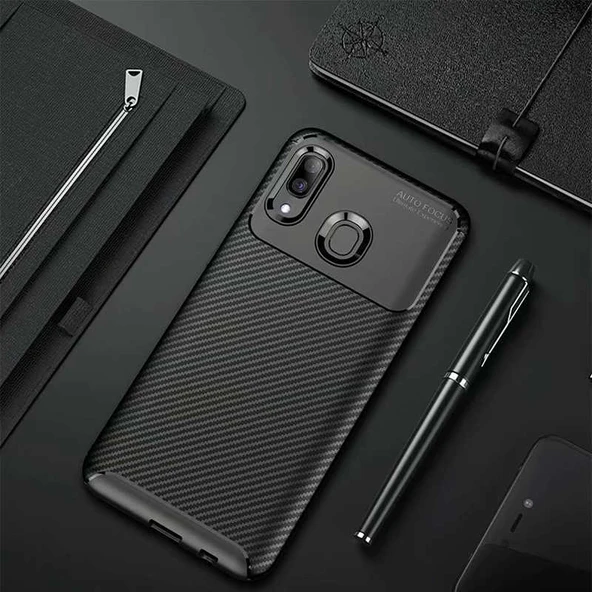 Zore Galaxy ile uyumlu A20 Kılıf Negro Silikon Kapak - 10