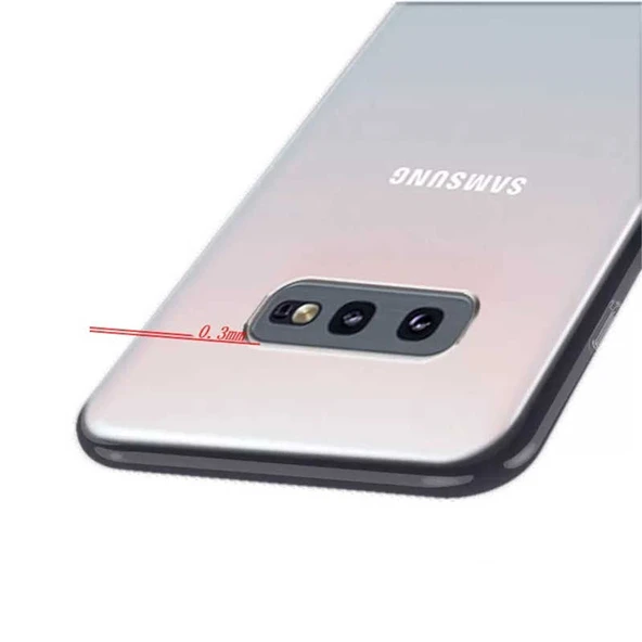 Zore Galaxy ile uyumlu S10E Kılıf Süper Silikon Kapak - 2