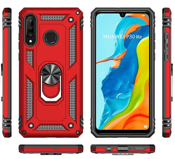 Zore Huawei ile uyumlu P30 Lite Kılıf Vega Kapak - 7