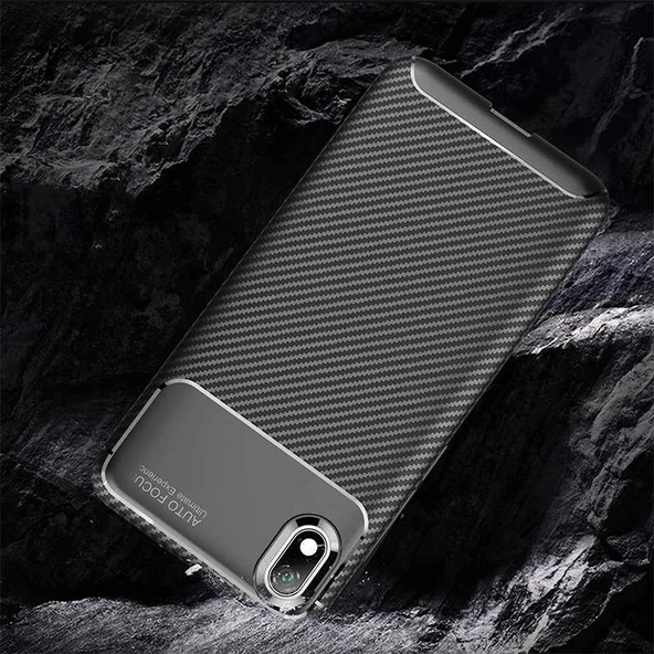 Zore Xiaomi ile uyumlu Redmi 7A Kılıf Negro Silikon Kapak - 9