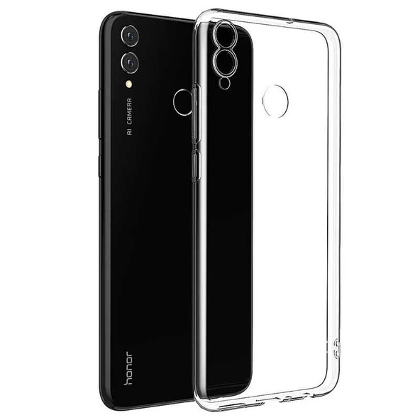 Zore Huawei ile uyumlu Honor 8C Kılıf Süper Silikon Kapak