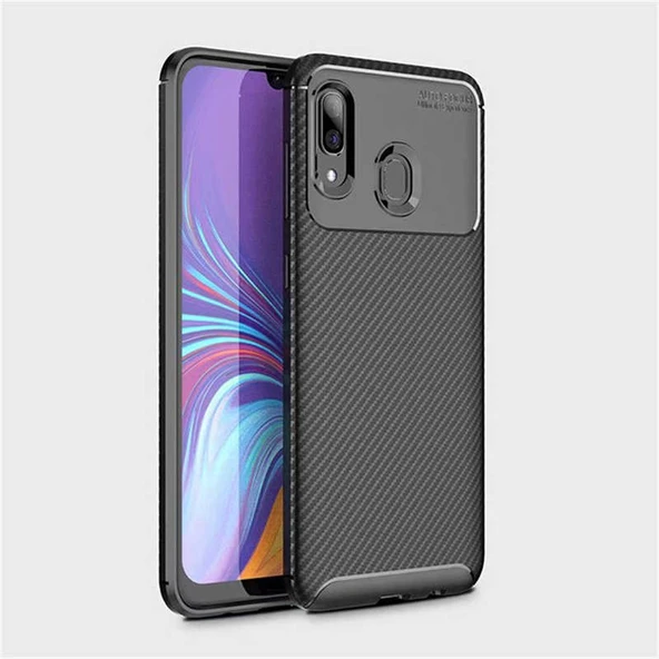 Zore Galaxy ile uyumlu A30 Kılıf Negro Silikon Kapak - 3