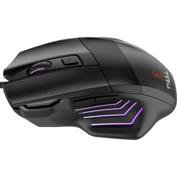 Thl Gm VTXM66S Vortex Rgb Oyuncu Mouse 7d Optik 3200 Dpı - Resim 3