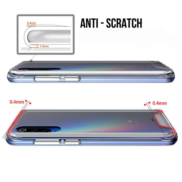 Zore Xiaomi ile uyumlu Mi 9 Kılıf Gard Silikon - 3
