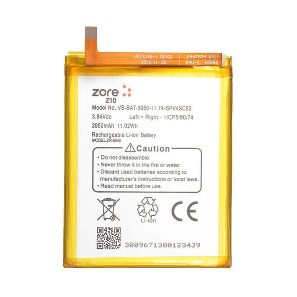 Zore Vestel Venüs Z10 A Kalite Uyumlu Batarya