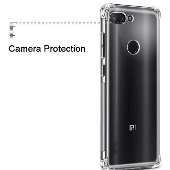 Zore Xaiomi Mi 8 Lite Kılıf Nitro Anti Shock Silikon - 4